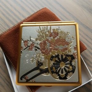 Vintage Copper Etched Compact